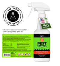 Nature's Dome Eco-Friendly Pest Control Spray – 16 oz – Ant, Roach, Spider, Fly, Flea and Insect Control with Natural Essential Oils – Fast-Acting, Child & Pet Safe for Indoor & Outdoor Use