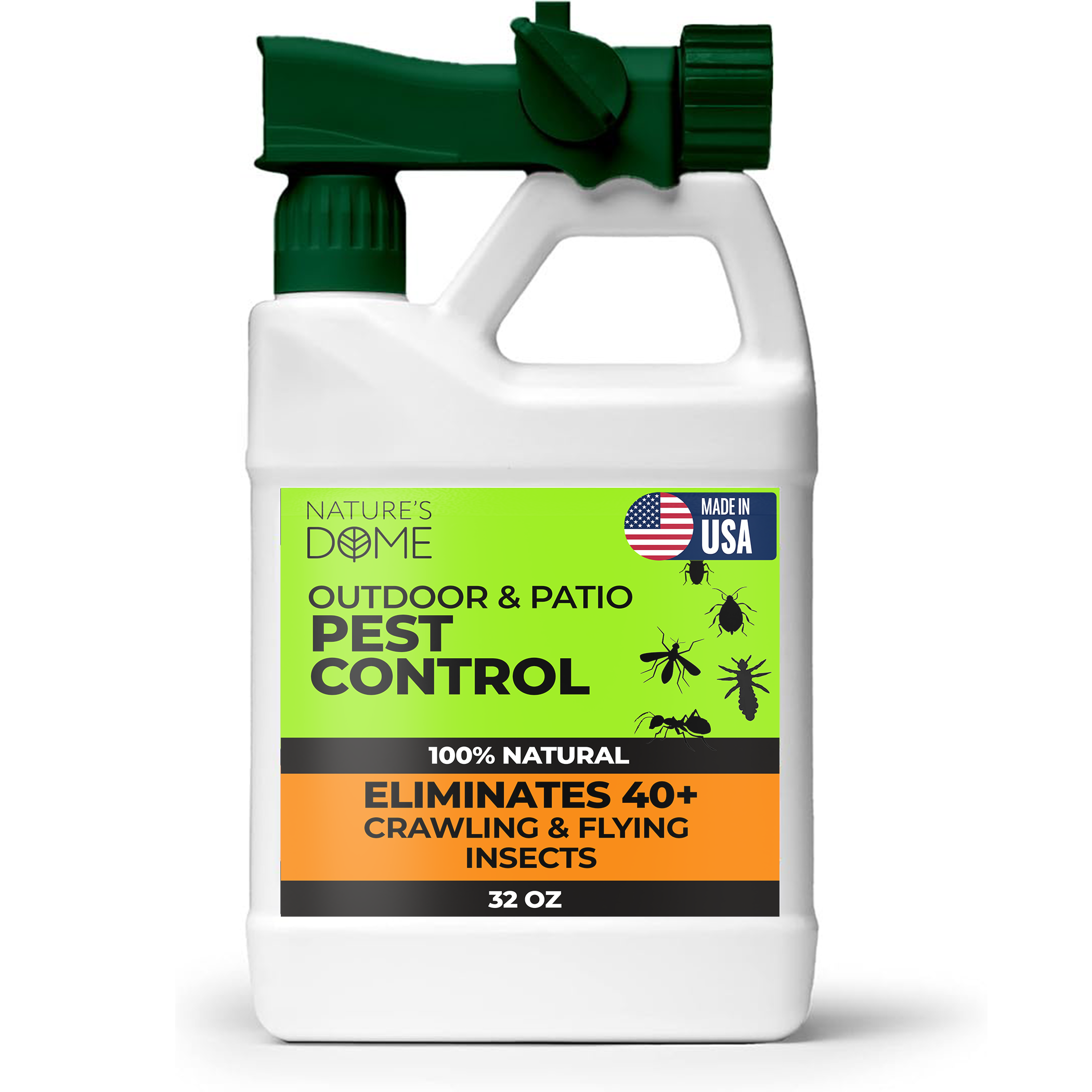 Nature’s Dome Outdoor Bug Spray - 32 oz Ready-to-Use