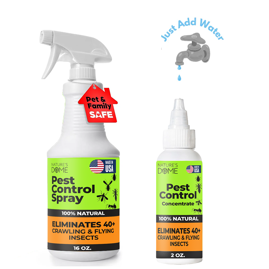 Nature’s Dome DIY Pest Spray Kit (Just Add Water) – 16 oz