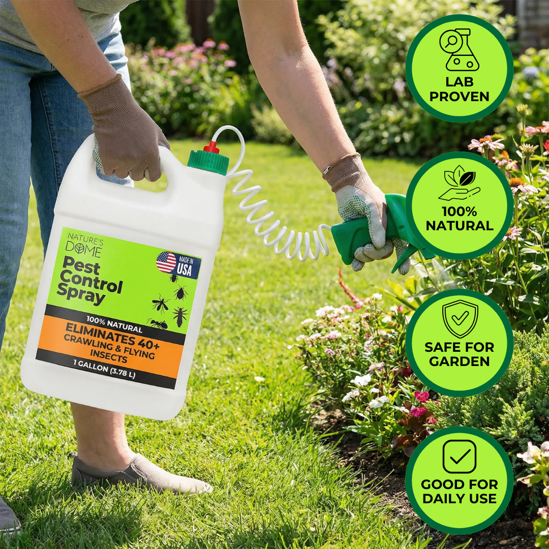 Nature’s Dome Natural Pest Spray – 1 Gallon