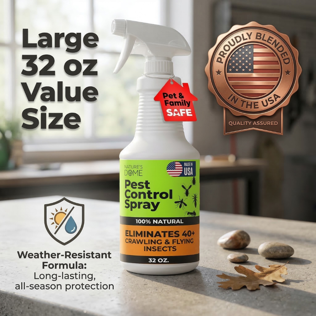 Nature’s Dome Eco-Friendly Pest Control Spray – 32 oz
