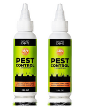 Nature's Dome Indoor Bug Spray 2 Pack – Natural Pet & Kid-Safe Pest Control Concentrate with Essential Oils – Roach, Spider, Flea, Mosquito & Ant Killer – Safe for Home & Outdoor Use, 2 oz Each