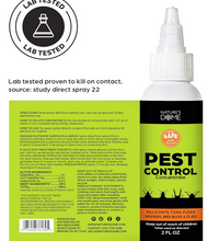 Nature's Dome Indoor Bug Spray 2 Pack – Natural Pet & Kid-Safe Pest Control Concentrate with Essential Oils – Roach, Spider, Flea, Mosquito & Ant Killer – Safe for Home & Outdoor Use, 2 oz Each