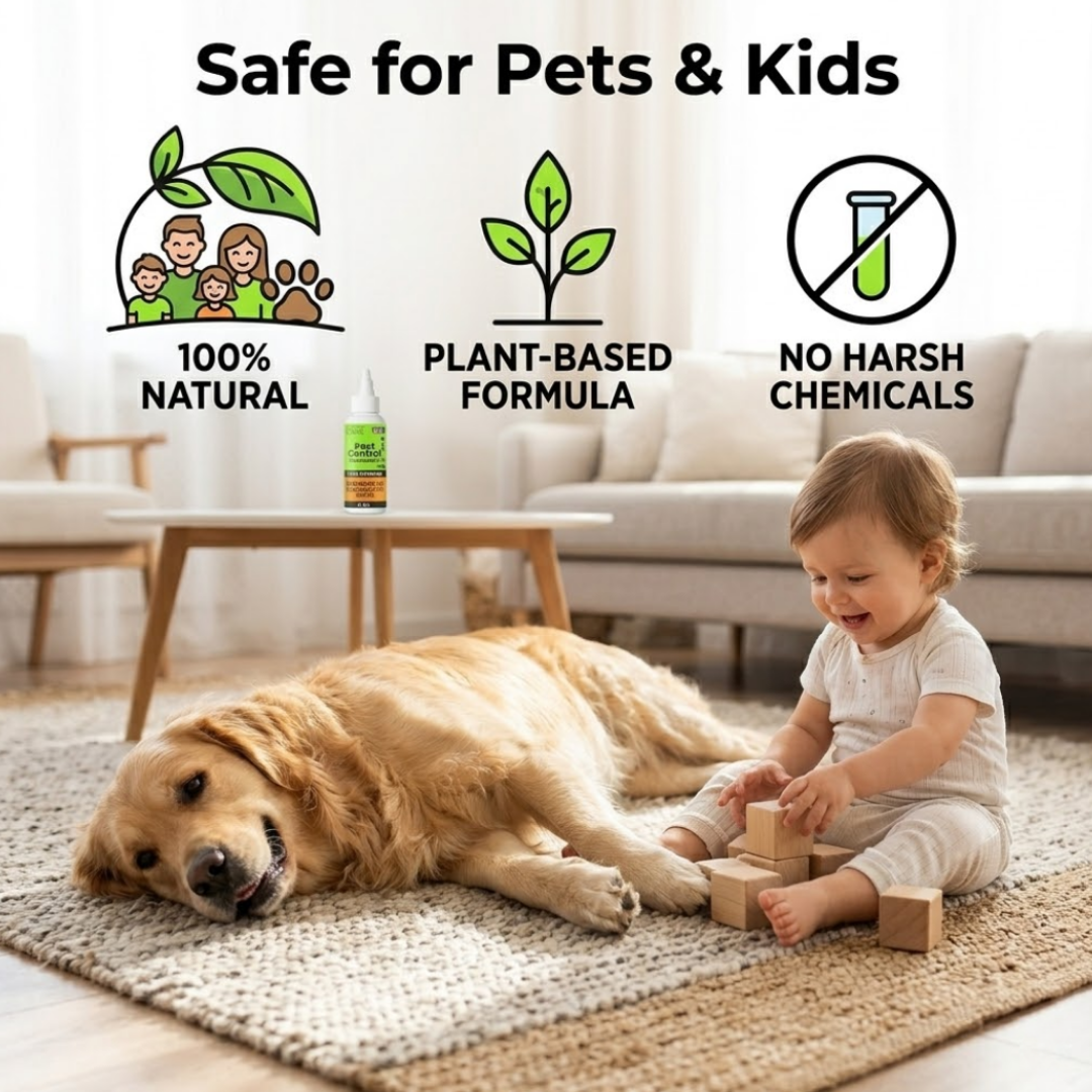 Nature’s Dome Pest Control Starter Kit – Makes 3 Bottles (1 concentrate makes 16 oz Each)