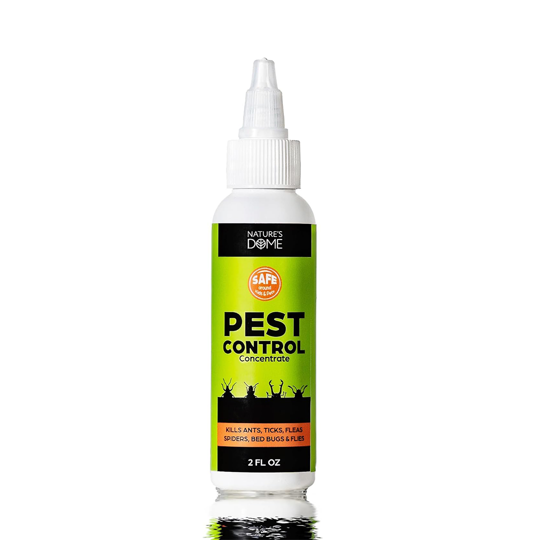 Nature’s Dome Indoor Bug Spray Concentrate – Pet & Kid Safe – 2 oz