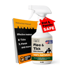 Nature’s Dome Flea & Tick Spray – 16 oz