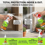 Nature’s Dome Indoor Bug Spray Concentrate – Pet & Kid Safe – 2 oz