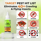 Nature’s Dome Indoor Bug Spray Concentrate – Pet & Kid Safe – 2 oz