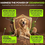 Nature’s Dome Flea & Tick Spray Cedarwood – 16 oz