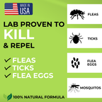 Nature’s Dome Flea & Tick Spray Cedarwood – 16 oz