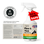 Nature’s Home Flea & Tick Spray Peppermint – 16 oz