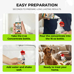 Nature's Dome Flea & Tick Control Concentrate 2 oz – Makes 16 oz