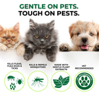 Nature’s Dome Flea & Tick Spray – 16 oz