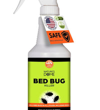 Nature's Dome Bed Bug Spray, Provides Lasting Defense,16 oz Bed Bug Killer & Mite Killer Spray with 100% Kill Efficacy, Destroys Eggs & Resistant Strains, Derived from Natural Ingredients, Non-Toxic