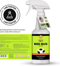 Nature's Dome DIY Bed Bug Spray just add water, Provides Lasting Defense,16 oz bottle with 2 oz concentrate Bed Bug Killer & Mite Killer Spray with 100% Kill Efficacy, Destroys Eggs & Resistant Strains, Derived from Natural Ingredients, Non-Toxic