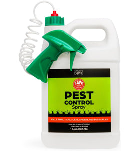 Nature's Dome 1 Gallon Pest Control Spray – Eco-Friendly, Ready-to-Use, Ant, Roach, Spider, Fly, Flea & Insect Control with Essential Oils – Fast-Acting, Child & Pet Safe for Indoor/Outdoor Use