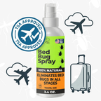 Nature’s Dome Bed Bug & Mite Spray – 3.4 oz Travel Size