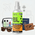 Nature’s Dome Bed Bug & Mite Spray – 3.4 oz Travel Size