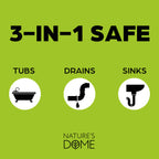 Nature’s Dome Drain Fly Killer Gel – 32 oz